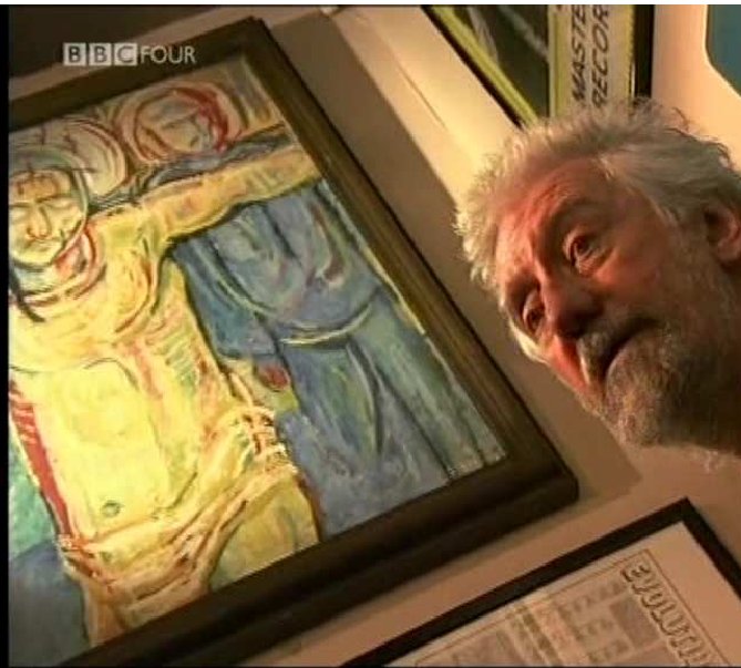 Rod Murray and Stuart Sutcliffe art
